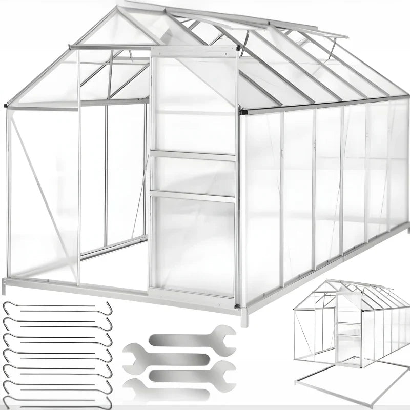 Serre de Jardin avec Fondation Isolation Thermique