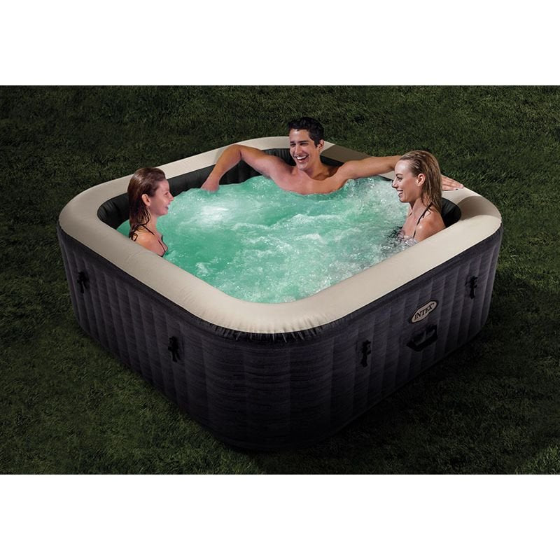 Spa Intex Pure Spa Ardoise bulles 6 places luxe