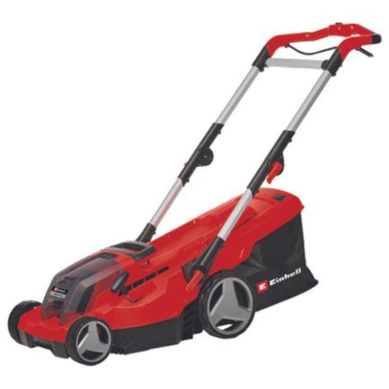 Tondeuse à gazon sans fil RASARRO 36/36 Kit Power X-Change EINHELL 3413282 avec 2 batteries 3,0 Ah et 2 chargeurs