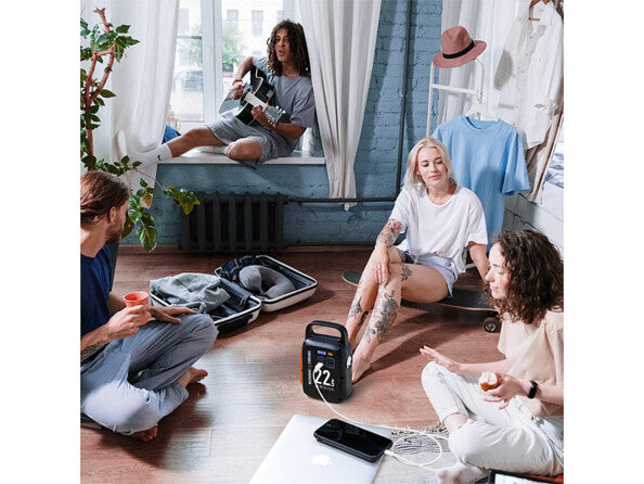 Batterie d'Appoint 22500 mAh avec Dynamo et Lampe LED