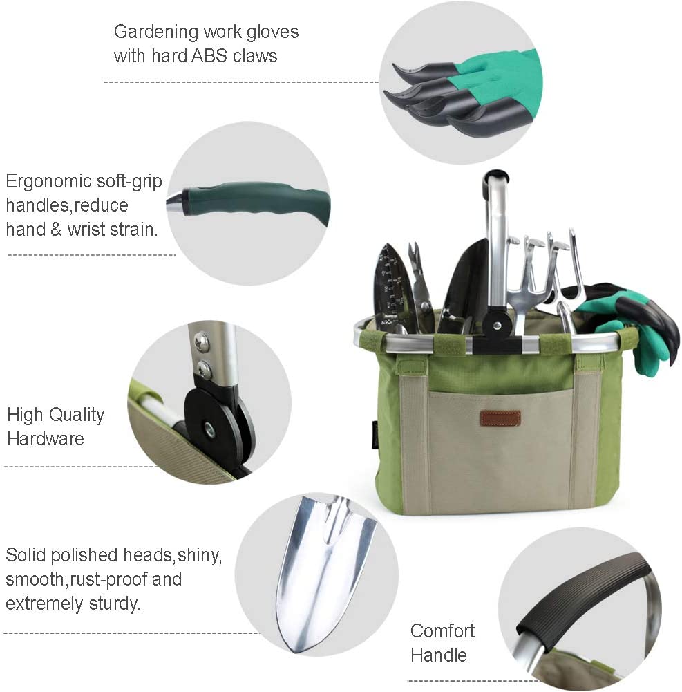 Ensemble d'Outils de Jardin de Qualité