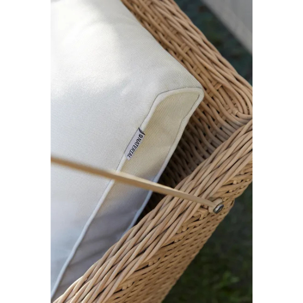Balancelle 3 places en acier beige
