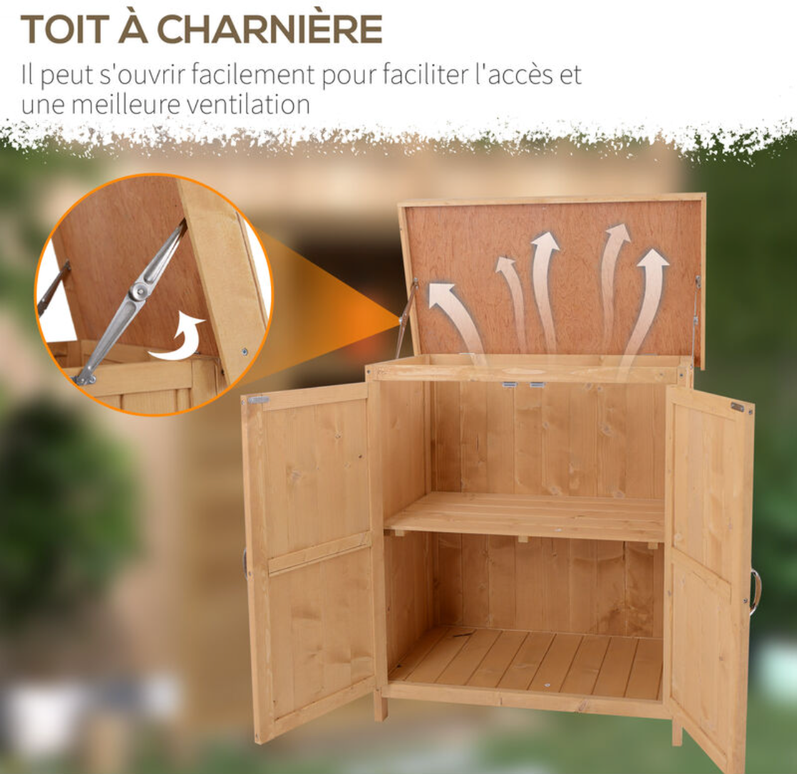 Armoire de Jardin sur Pied