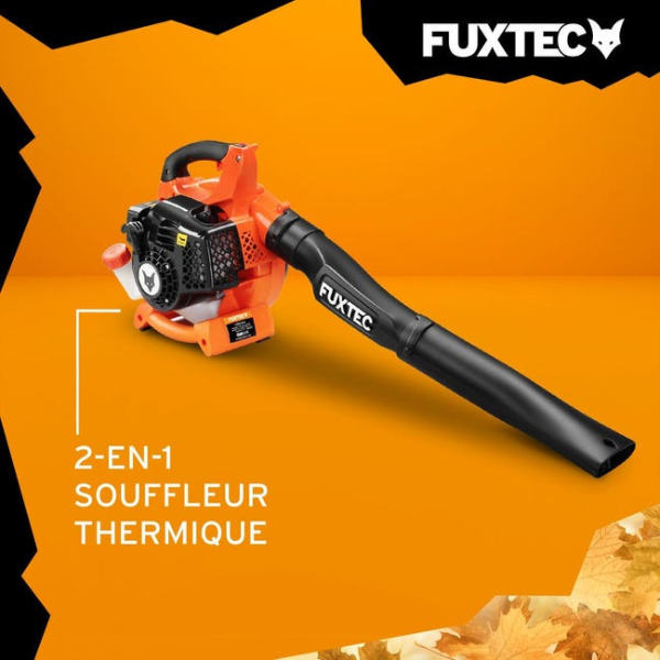 Souffleur thermique - 26cm3 aspiration