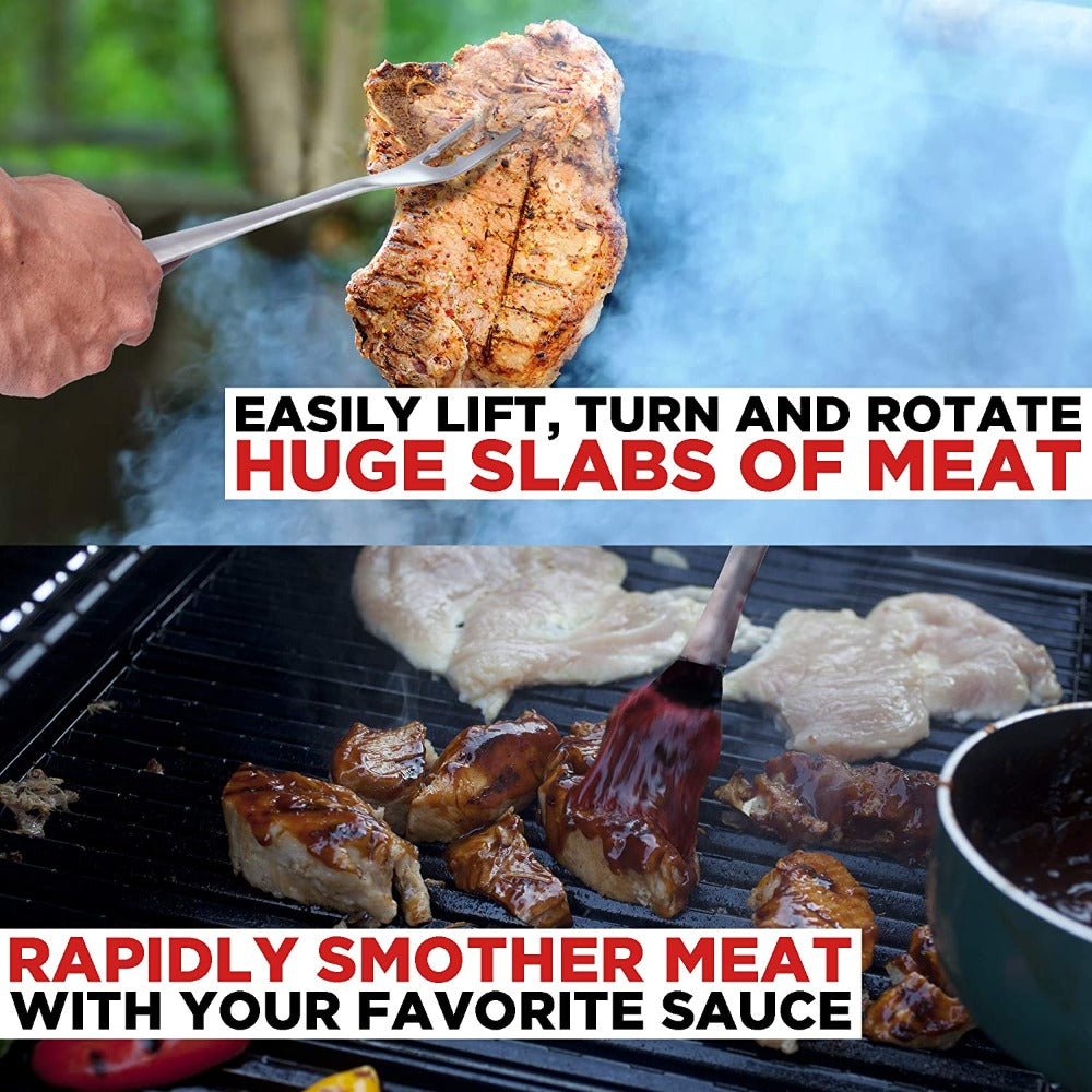 Ensemble d'Outils de Barbecue de Qualité Supérieure