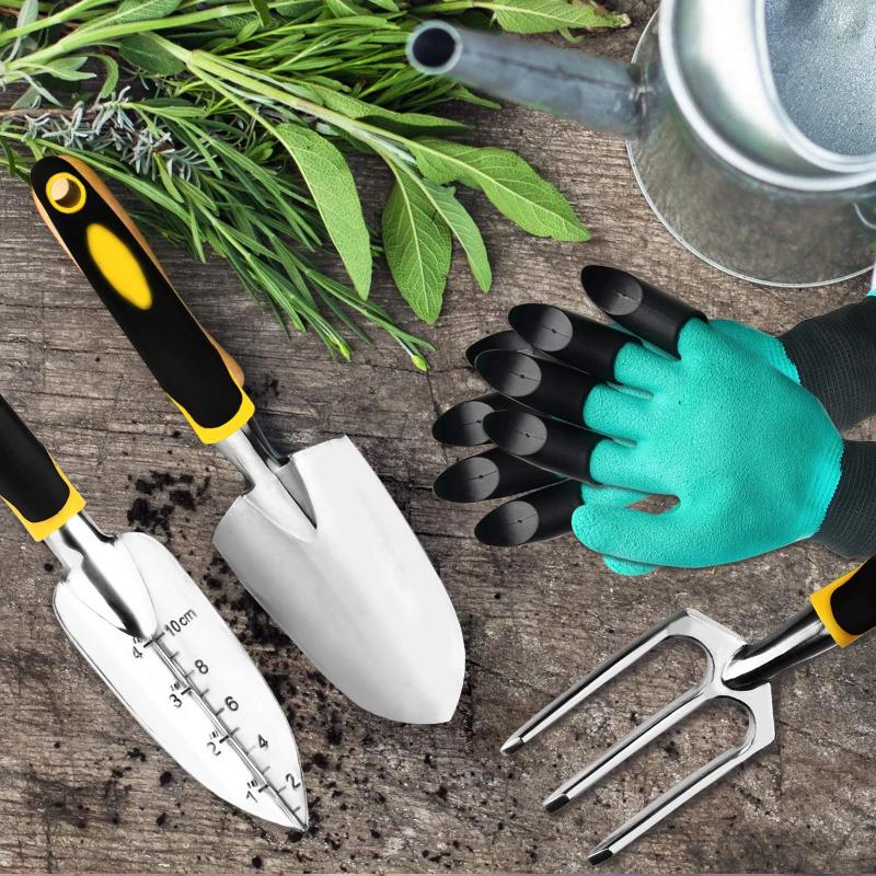 Ensemble d'Outils de Jardin 4 Pièces