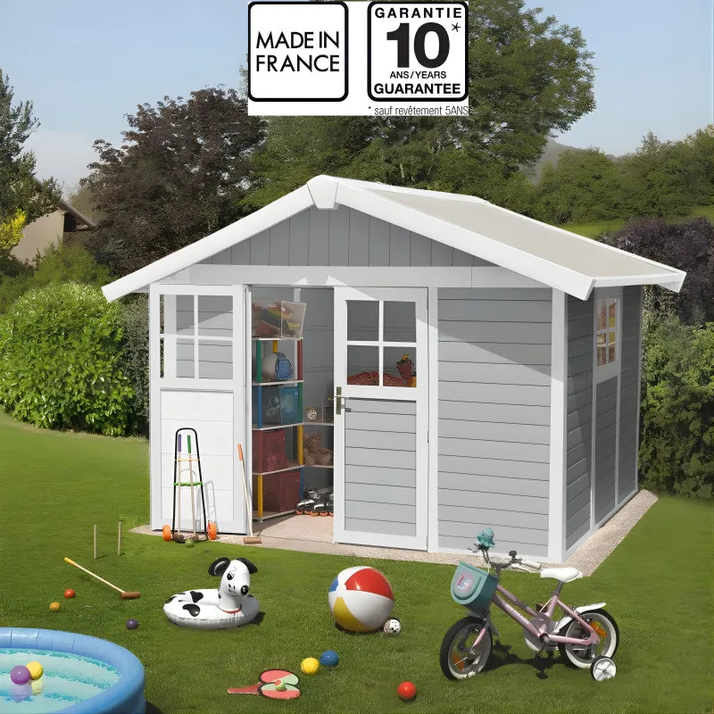 Abri de Jardin en PVC - 7,5m²