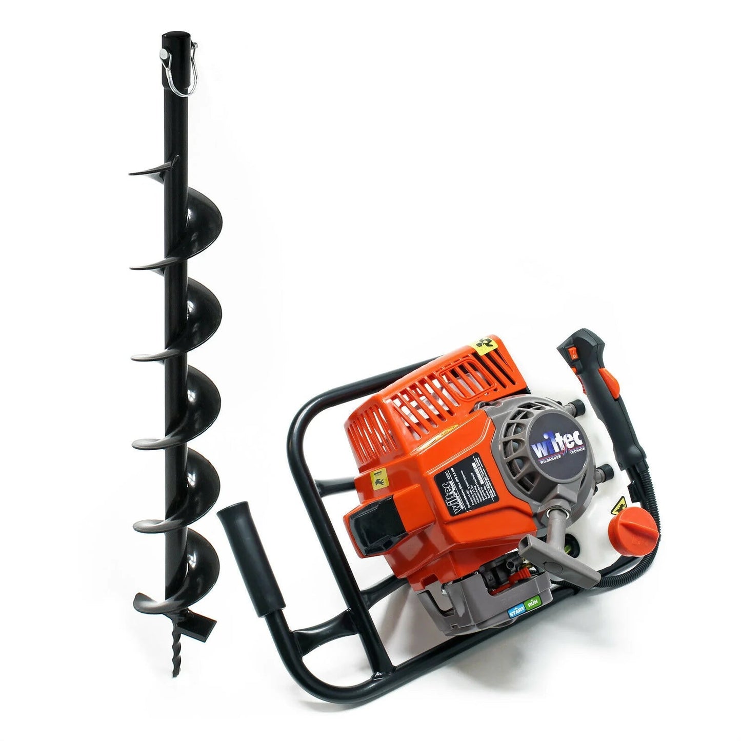 Tarière Thermique Set 63,3 ccm - 3 cv Foret 150mm