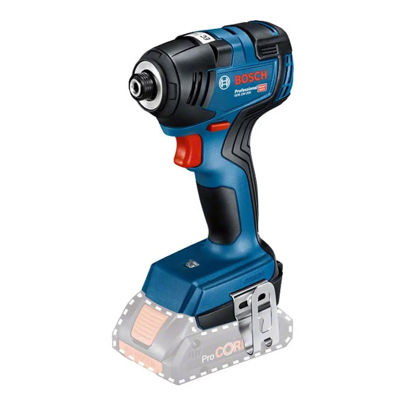 Visseuse à chocs sans-fil BOSCH GDR 18V-200 - 0 601 9J2 105 Professional - Machine nue en carton