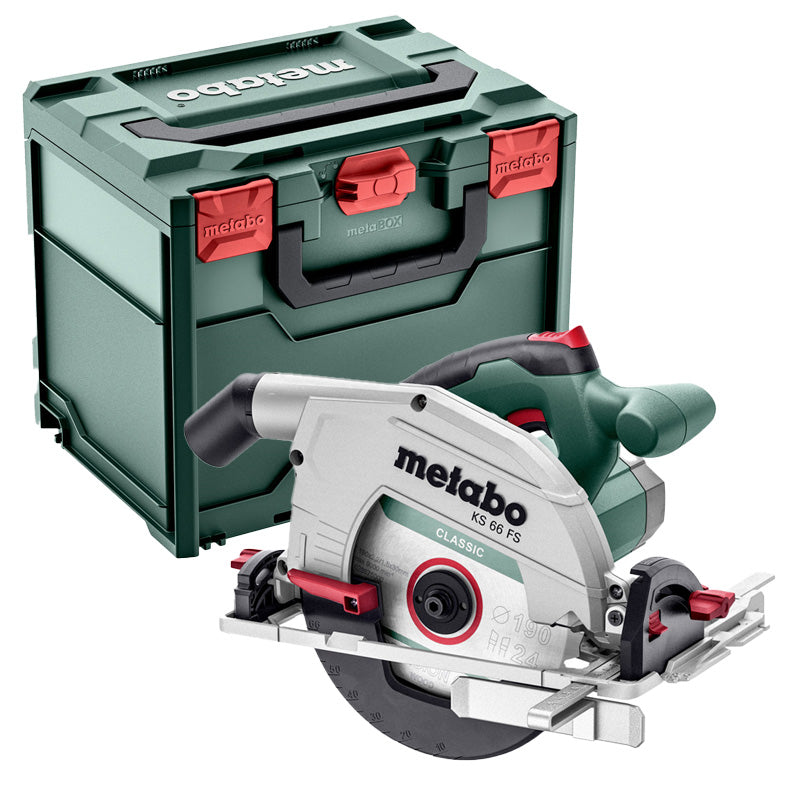 Scie circulaire sans fil 18V KS 18 LXT 66 BL METABO 611866840 165 mm (Machine nue)
