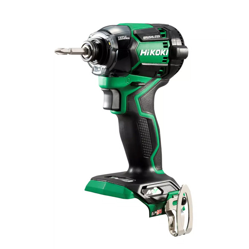 Visseuse à choc HIKOKI WH36DCW2Z - 215Nm MultiVolt 36V Brushless - IP56 Triple Hammer - machine nue en HitCase
