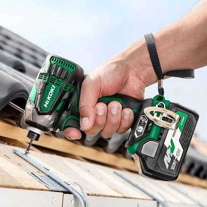 Visseuse à choc HIKOKI WH36DCW2Z - 215Nm MultiVolt 36V Brushless - IP56 Triple Hammer - machine nue en HitCase