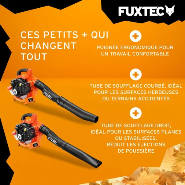 Souffleur thermique - 26cm3 aspiration