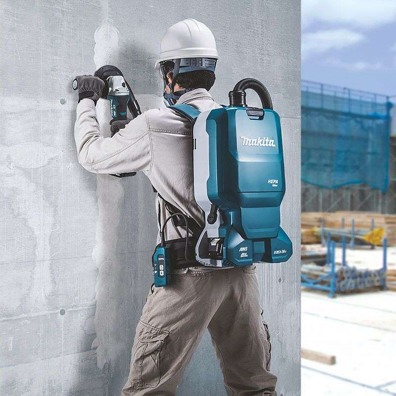 Aspirateur à dos MAKITA DVC665ZU 2x18V (Machine Nue)