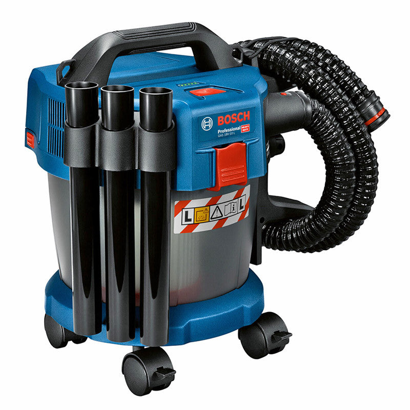 Aspirateur sans fil à roulettes BOSCH 06019C6302 - GAS 18V-10 L Professional (Machine Nue)