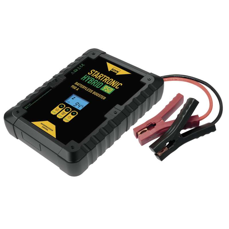 Booster à supercondensateurs GYS STARTRONIC HYBRID 950 12V