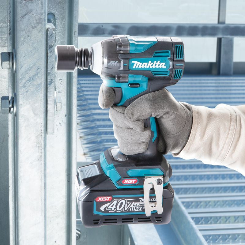 Boulonneuse 1/2’’ 40V max Li-Ion 350 Nm XGT MAKITA TW004GD201 2 x 2,5Ah + chargeur en coffret Mak-Pac