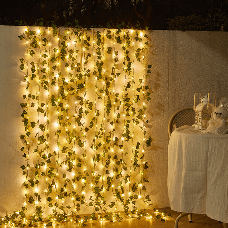 Guirlande Solaire Feuilles de Lierre