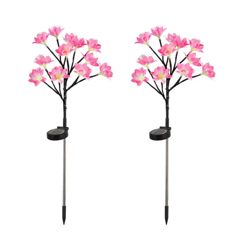Lampe Fleurie Solaire Éclatante