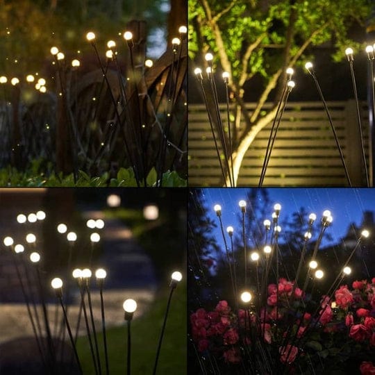 Lampes LEDs Lucioles à Énergie Solaire
