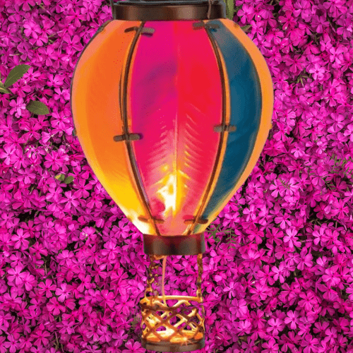 Lanterne Solaire Féerique Ballon à Air Chaud
