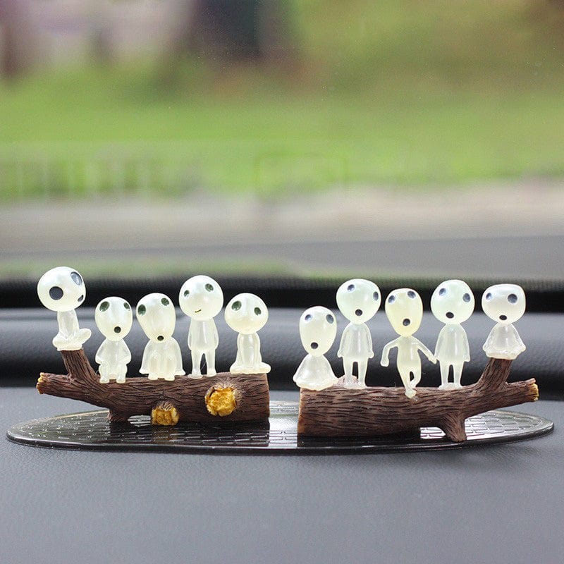 Statuettes Fantastiques Miniatures Phosphorescentes