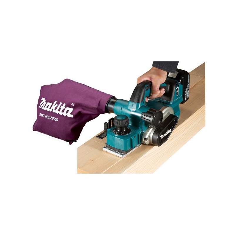 Rabot MAKITA DKP181ZJ 18V Li-Ion 82mm (Machine Nue avec Coffret MakPac)