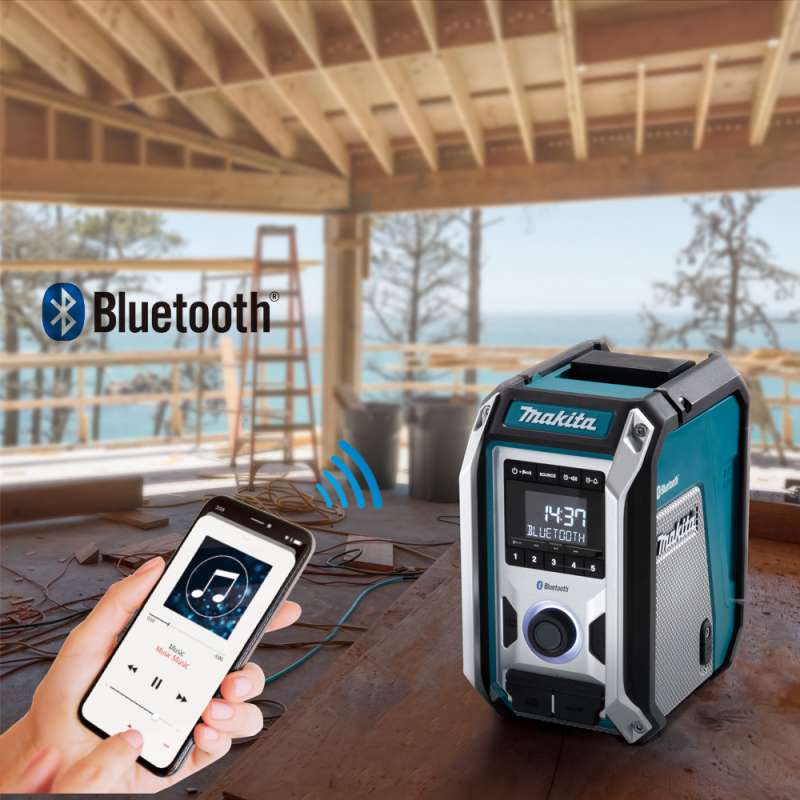 Radio de chantier MAKITA DMR114 12 à 18V Li-Ion avec woofer (Machine Nue)