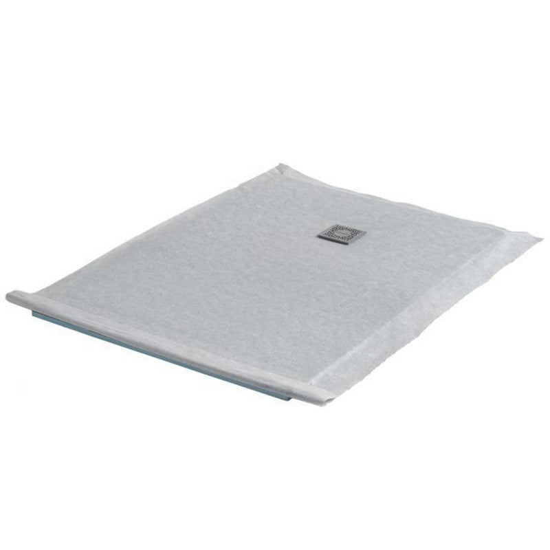 Receveur à carreler 120x90cm MARMOX RC12090FLAT - Avec grille carrée centrée