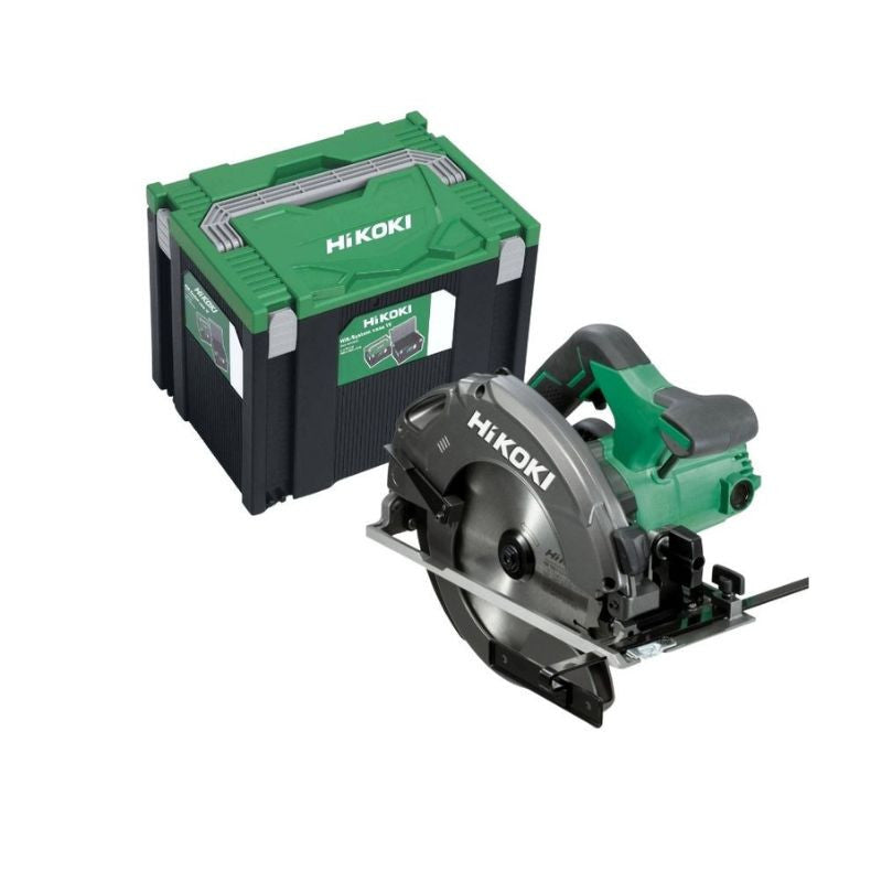Scie circulaire HITACHI - HIKOKI C7U3WBZ Ø190mm cap.66mm 1300W en coffret, lame carbure, raccord aspirateur