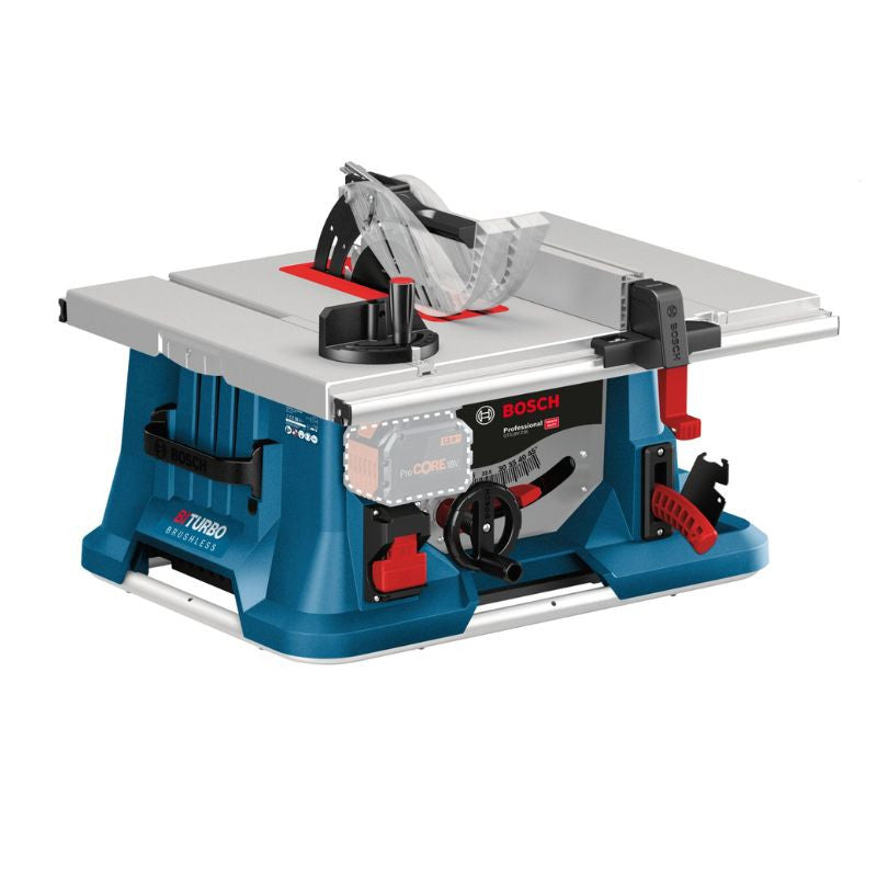 Scie sur table BOSCH 0601B44000 - GTS 18V-216 - Bi turbo brushless (Machine nue)