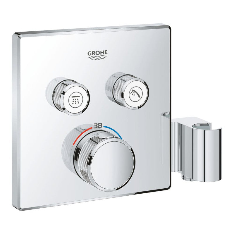 Thermostatique encastré GROTHERM SMARTCONTROL GROHE 29125000 2 sorties - chrome