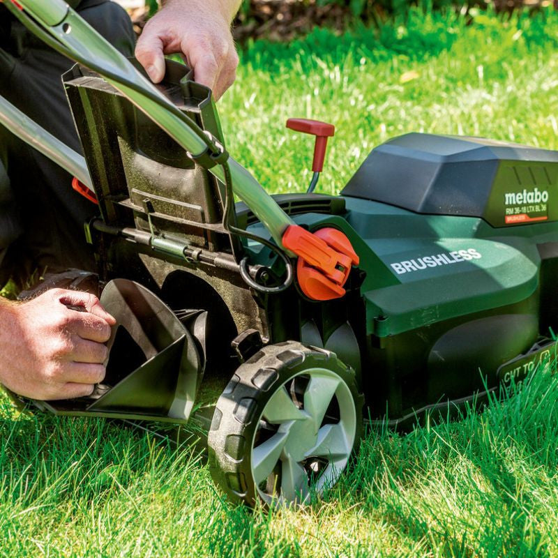 Tondeuse sans fil METABO RM 36-18 LTX BL 36 - 18V - Machine nue