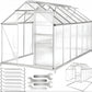 Serre de Jardin avec Fondation Isolation Thermique