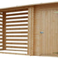 Abri de Jardin 1,1 m2 + Abri à Bûches 3.8 m3