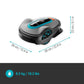 Robot tondeuse connecté GARDENA smart sileno life 19703-66 wifi, 1250 m²