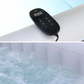 Spa gonflable 4 places carré anthracite