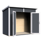 Abri de Jardin en Bois Anthracite - 3,49m²