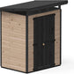 Abri de Jardin - Robuste Cabane à Outils en Bois