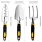 Ensemble d'Outils de Jardin 4 Pièces