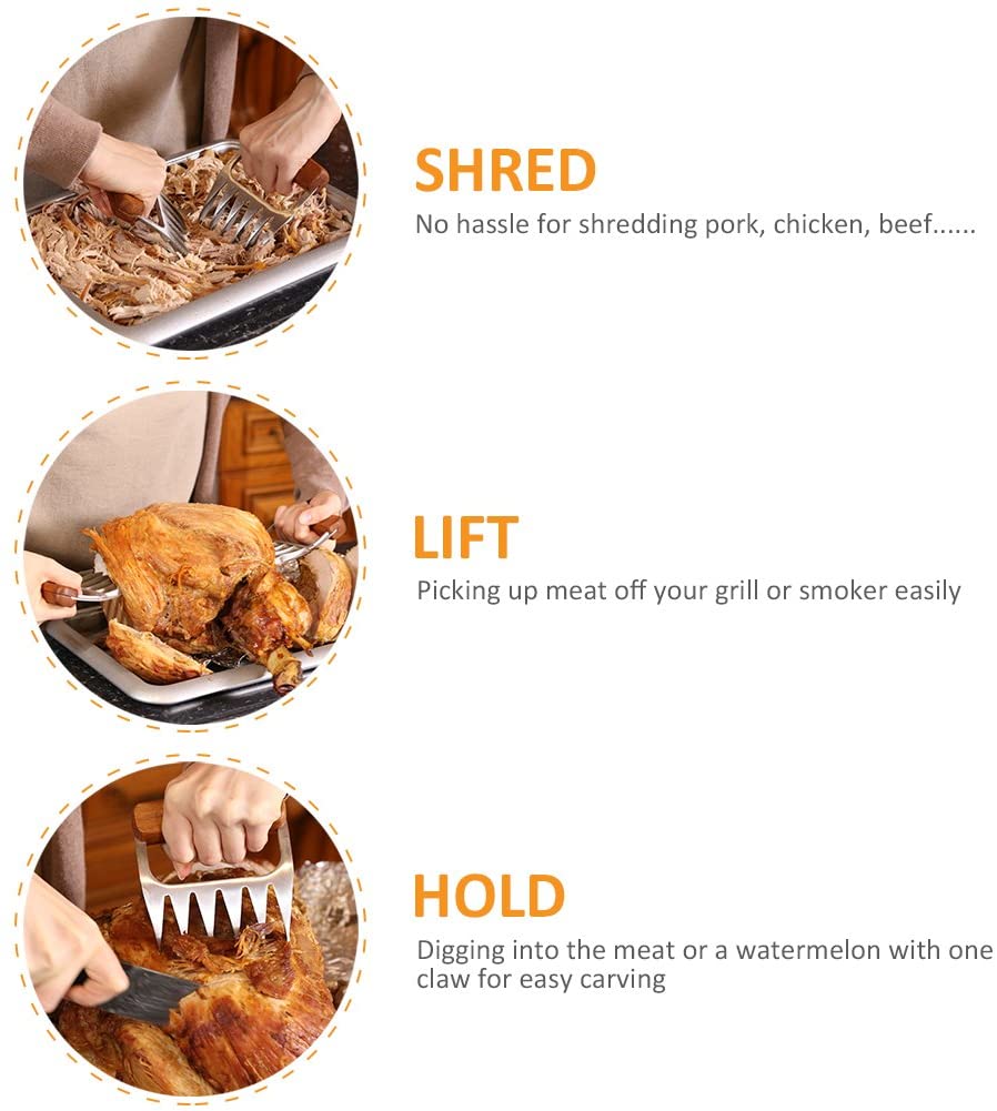 Griffes de Broyeur de Viande Pattes d'Ours