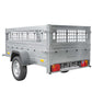 Top remorque garden trailer 200 kipp avec rehausses grillagées et roue jockey – Neuf – Prix Destockage