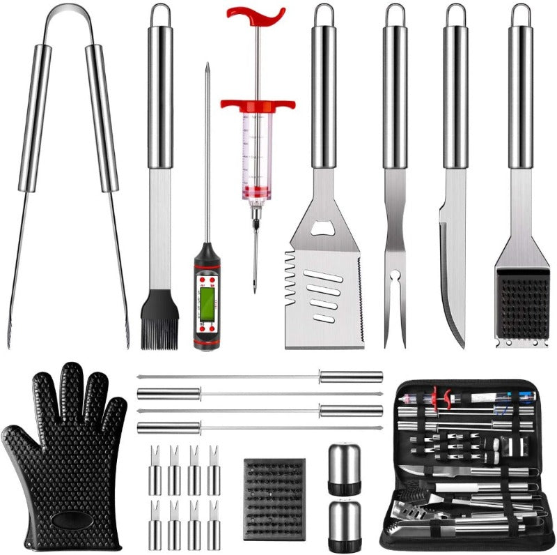 Ensemble d'Outils de Barbecue Haut de Gamme