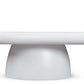 Table Basse Fibre de Verre - Blanc Coco