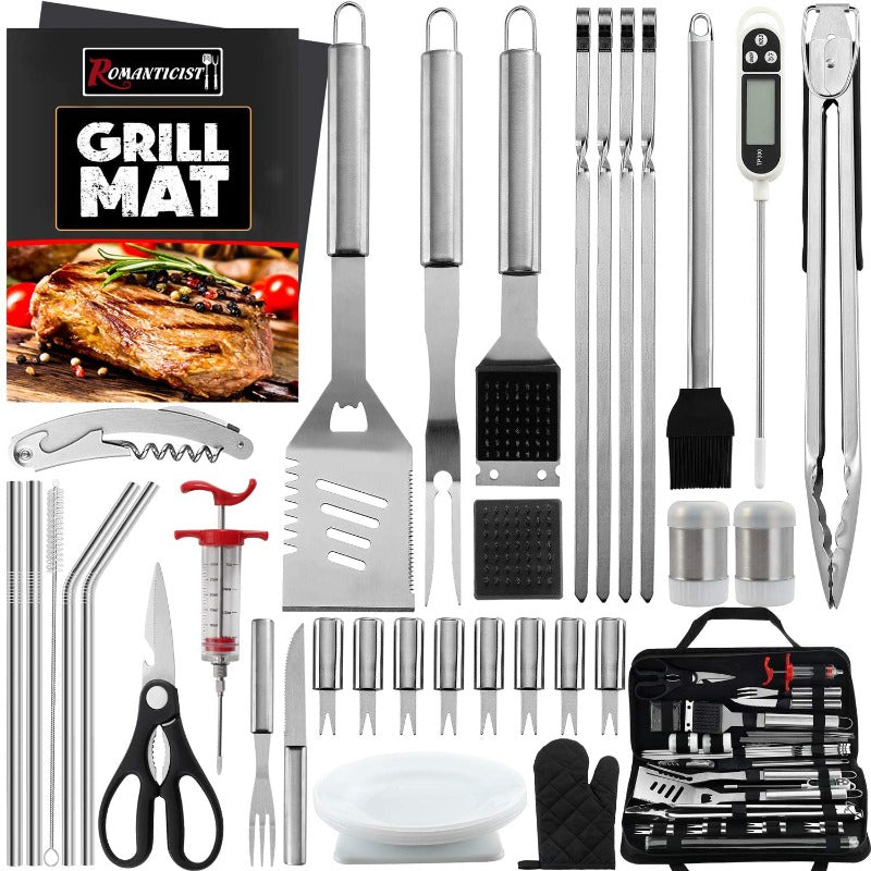 Ensemble d'Outils de Barbecue Haut de Gamme