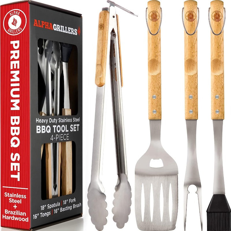 Ensemble d'Outils de Barbecue de Qualité Supérieure