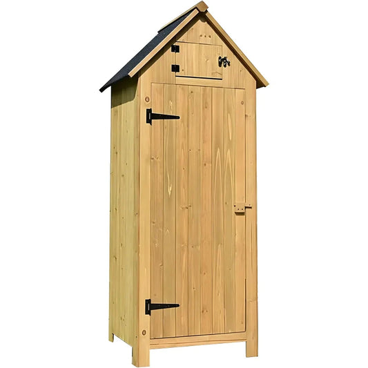 Armoire Abri de Jardin - 3 Étagères