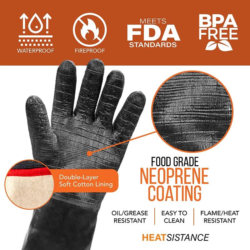 Gants Résistants à la Chaleur et au Barbecue
