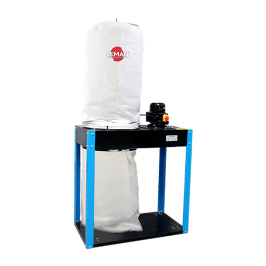 Aspirateur à copeaux triphasé 165 L LEMAN ASP165T