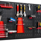 Organisateur d'Outils Mural en Panneau Perforé - Métal